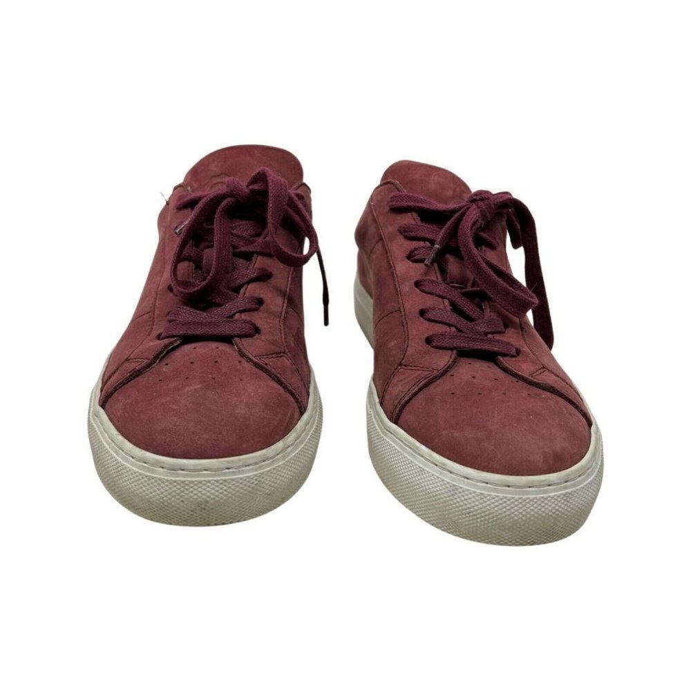 GREATS The Royale Sneakers EUR Size 40 Tibetan Red Suede Lace Up Italian Made - Picture 4 of 10